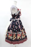 画像3: metamorphose / ことりとBerryバッスルジャンパースカート Free ネイビー H-25-03-11-1028-ME-OP-NS-ZH (3)