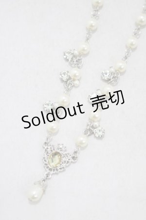 画像: axes femme / パールネックレス  シルバー H-25-03-11-066-AX-AC-NS-ZH
