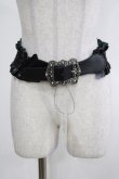 画像1: axes femme / クラシカルバックルベルト Free ブラック H-25-03-11-070-AX-AC-NS-ZH (1)