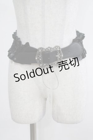 画像: axes femme / クラシカルバックルベルト Free ブラック H-25-03-11-070-AX-AC-NS-ZH
