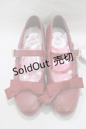 画像: m petit by misako / サンリオキャラクターズコラボハローキティパンプス LL レッド H-25-03-11-081-LO-SH-NS-ZH