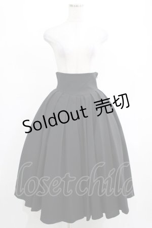 画像: NO.S PROJECT / ジゼル・スカート M ブラック H-25-03-11-009-LO-SK-NS-ZH
