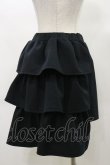 画像2: LAND by MILKBOY / FRILLY SKIRT  ブラック H-25-03-12-057-MB-SK-KB-ZH (2)