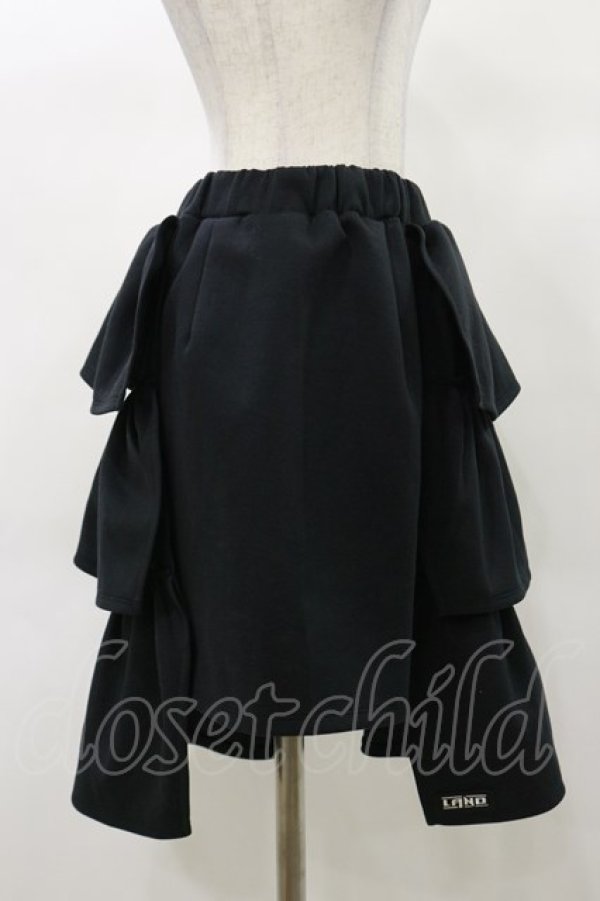 画像3: LAND by MILKBOY / FRILLY SKIRT  ブラック H-25-03-12-057-MB-SK-KB-ZH (3)