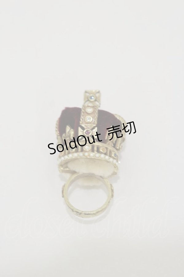 画像1: Jane Marple / Coronation Crown Ring 11号 アンティークゴールド H-25-03-12-005-JM-AC-KB-ZH (1)