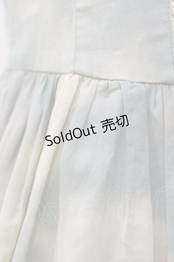 画像4: Jane Marple / Golden gooseレースアップドレス M ブルースカイ H-25-03-12-070-JM-OP-KB-ZH (4)