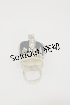 画像: Jane Marple / Coronation Crown Ring 11号 アンティークシルバー H-25-03-12-006-JM-AC-KB-ZH