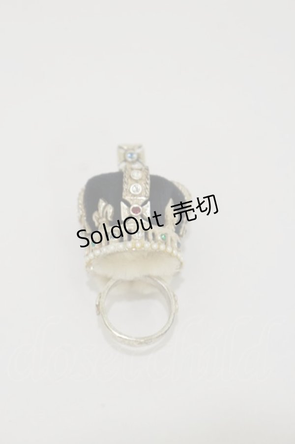 画像1: Jane Marple / Coronation Crown Ring 11号 アンティークシルバー H-25-03-12-006-JM-AC-KB-ZH (1)