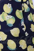画像3: Jane Marple / Lemon Lime folkyドレス M ネイビー H-25-03-12-076-JM-OP-KB-ZH (3)