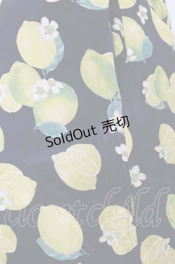 画像3: Jane Marple / Lemon Lime folkyドレス M ネイビー H-25-03-12-076-JM-OP-KB-ZH (3)