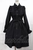 画像1: Physical Drop / スタンドカラーチュニックワンピース Free ブラック H-25-03-12-1005-LO-OP-NS-ZH (1)