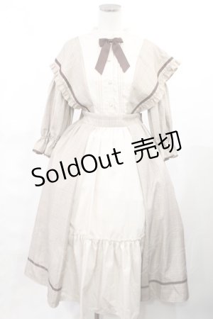 画像: axes femme kawaii / アメリアワンピース M ブラウン H-25-03-12-1008-AX-OP-NS-ZH