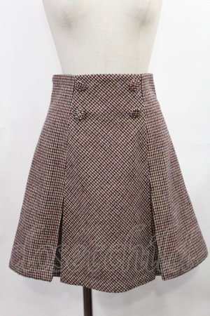 画像: WILLSELECTION / ダブルボタンスカート Free ブラウン H-25-03-12-1021-LO-SK-NS-ZH