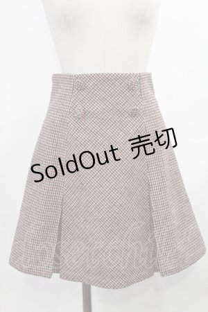 画像: WILLSELECTION / ダブルボタンスカート Free ブラウン H-25-03-12-1021-LO-SK-NS-ZH