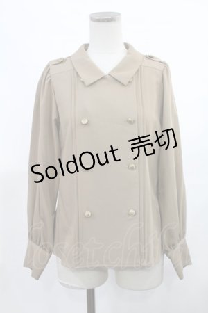 画像: Maison de FLEUR Petite Robe canone / 屈しないナポレオンブラウス Free Brown H-25-03-12-1028-EL-BL-NS-ZH