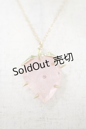 画像: MILK / クリスタルベリーネックレス  ピンクベリー H-25-03-12-008-ML-AC-KB-ZH
