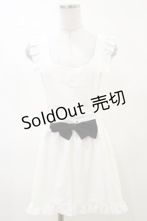 画像: MARBLE / エプロン  白 H-25-03-12-014-GO-ZA-KB-ZH