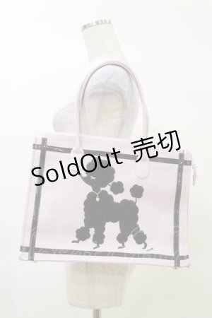 画像: MILK / DearプードルBAG  ピンク H-25-03-12-015-ML-BG-KB-ZH