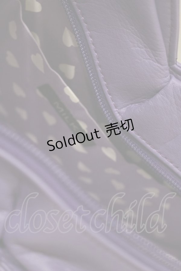 画像2: MILK / 45thハートバッグ  パープル H-25-03-12-016-ML-BG-KB-ZH (2)