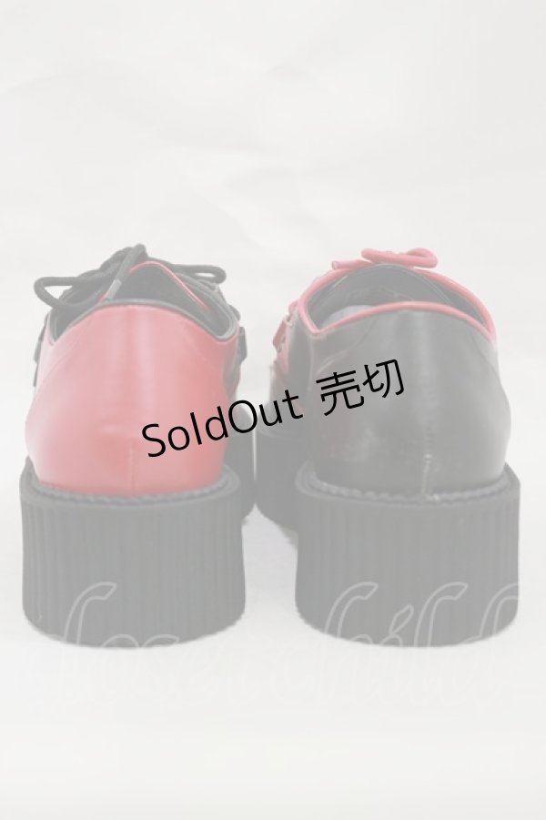 画像3: KILL STAR / Hexellent Creepersシューズ UK6(約24.5cm) レッド H-25-03-12-002-SL-SH-KB-ZH (3)