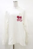画像1: LAND by MILKBOY / CHERRY L.S. TEE M ホワイト H-25-03-12-029-MB-TO-KB-ZH (1)