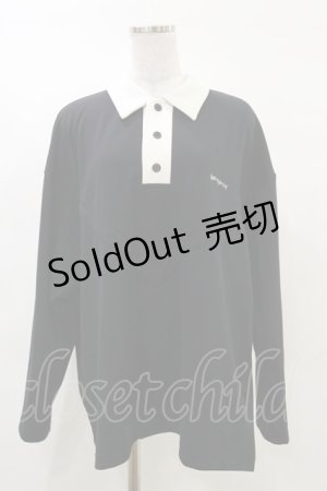 画像: MILKBOY / GOOD BOYS POLO  ブラック H-25-03-12-030-MB-TO-KB-ZH