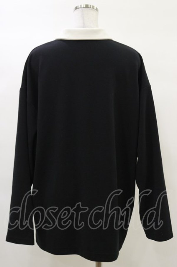 画像2: MILKBOY / GOOD BOYS POLO  ブラック H-25-03-12-030-MB-TO-KB-ZH (2)