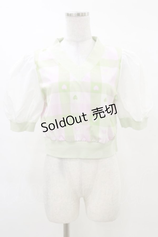 画像1: MILK / Love Check   ピーチメロン H-25-03-12-034-ML-TO-KB-ZH (1)
