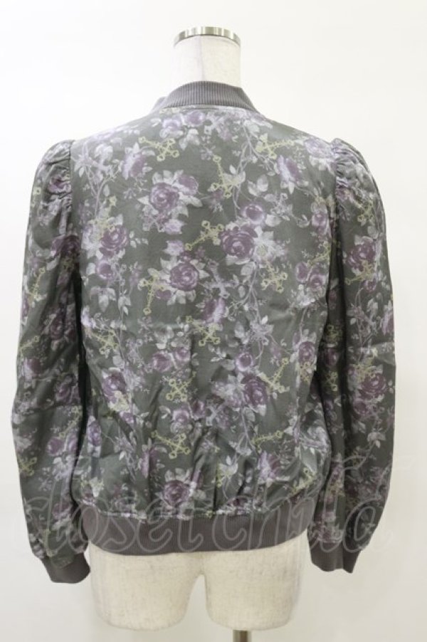画像2: Candy Stripper / MYSTIC FLOWER&CROSS JACKET M グレー H-25-03-12-038-PU-JA-KB-ZH (2)