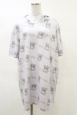 画像1: NieR Clothing / プリントロングプルパーカー  グレー H-25-03-12-039-PU-TO-KB-ZH (1)