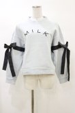 画像1: MILK / Ribbon stringトップス  サックス H-25-03-12-041-ML-TO-KB-ZH (1)
