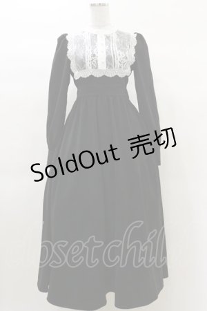 画像: An MILLE / ヨークレースフレアワンピース Free ブラック H-25-03-13-1071-EL-OP-NS-ZH