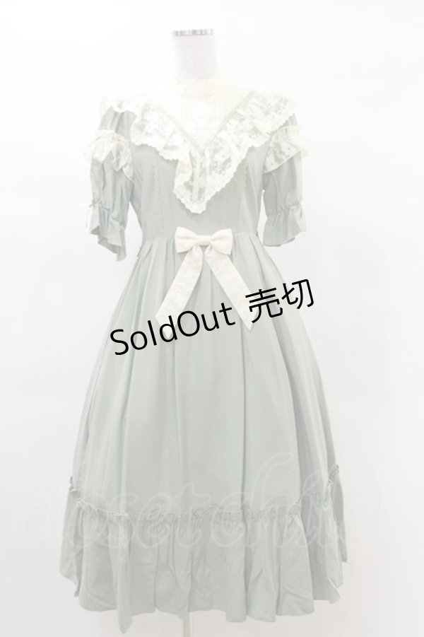 画像1: axes femme kawaii / ヴィンテージドールワンピース M グリーン H-25-03-13-1073-AX-OP-NS-ZH (1)