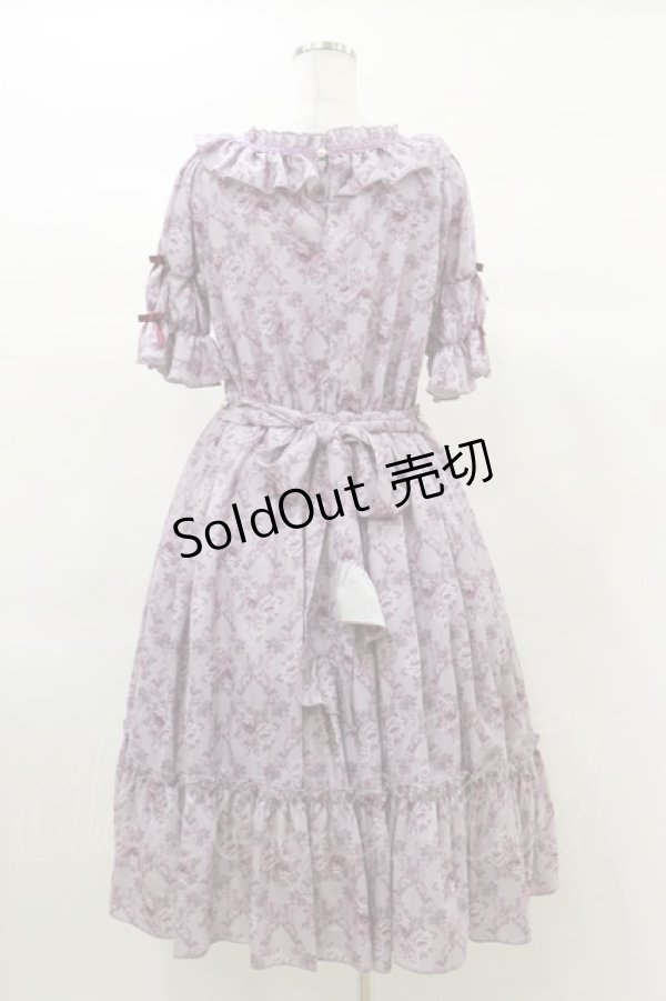 画像2: axes femme kawaii / クラシックローズワンピース M ピンク H-25-03-13-1074-AX-OP-NS-ZH (2)