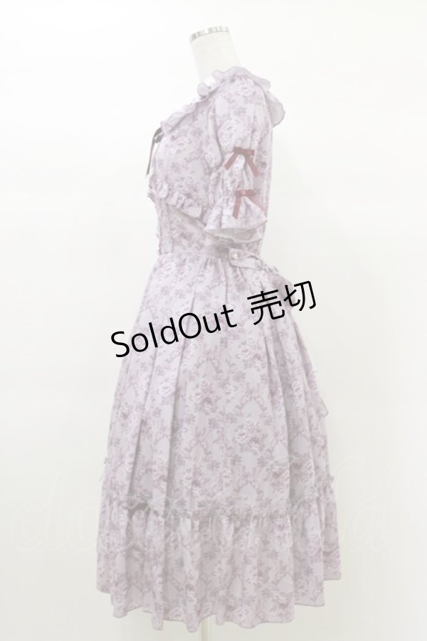 画像3: axes femme kawaii / クラシックローズワンピース M ピンク H-25-03-13-1074-AX-OP-NS-ZH (3)