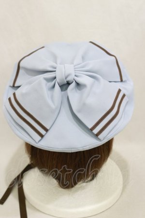 画像: LIEF / バレンタインセーラーベレー帽  ミントチョコ H-25-03-13-1014-LO-AC-NS-ZH