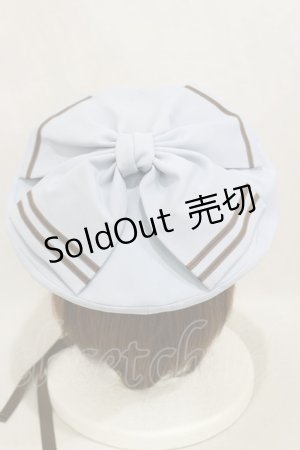 画像: LIEF / バレンタインセーラーベレー帽  ミントチョコ H-25-03-13-1014-LO-AC-NS-ZH