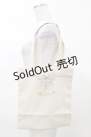 画像: Amavel / Melt Chocolateトートバッグ  アイボリー H-25-03-13-1021-CA-BG-NS-ZH