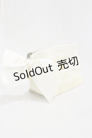 画像: Amavel / Melt Chocolateポーチ  アイボリー H-25-03-13-1024-CA-ZA-NS-ZH