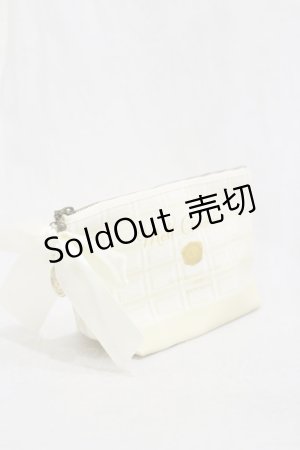 画像: Amavel / Melt Chocolateポーチ  アイボリー H-25-03-13-1026-CA-ZA-NS-ZH