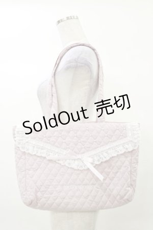 画像: mellfy memory / Love letter tote bag  ピンク H-25-03-13-1029-LO-BG-NS-ZH