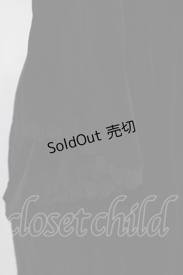 画像5: alice auaa / 別珍ロングワンピース  黒 H-25-03-13-006-AA-OP-KB-ZH (5)