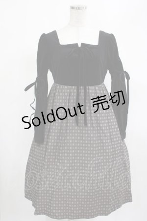 画像: Jane Marple / 異素材ワンピース M ブラック H-25-03-13-008-JM-OP-KB-ZH