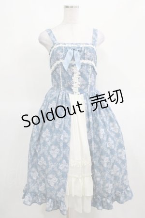 画像: axes femme kawaii / クラシックローズジャンスカ M ブルー H-25-03-14-001-AX-OP-NS-ZH