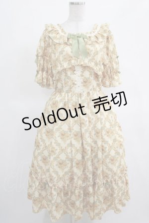 画像: axes femme kawaii / クラシックローズワンピース M イエロー H-25-03-14-003-AX-OP-NS-ZH