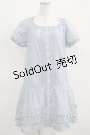 画像: PINK HOUSE / ダンガリーワンピース Free ブルー H-25-03-14-033-LO-OP-NS-ZH