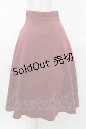 画像: an another angelus / ローズアンティークベルト付きフレアースカート Free BORDEAUX H-25-03-14-1035-CA-SK-NS-ZH