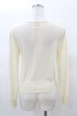 画像2: F&A / ローズボタンニットカーディガン Free OFF WHITE H-25-03-14-1058-LO-TO-NS-ZH (2)