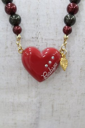 画像: BABY,THE STARS SHINE BRIGHT / Loves Chocolateネックレス  レッド H-25-03-14-1014-BA-AC-NS-ZH