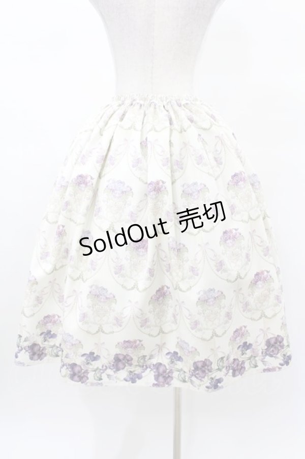 画像2: Enchantlic Enchantilly / すみれ姫スカート Free アイボリー H-25-03-14-1021-LO-SK-NS-ZH (2)